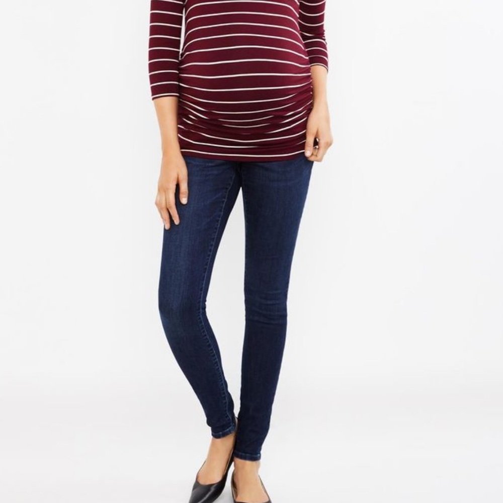 NWT!Jessica Simpson secret fit belly dark jeggings